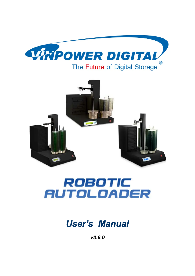 Page 1 de la notice Manuel utilisateur Vinpower Digital Titan Supreme