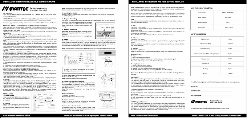 Página 1 del manual Manual de usuario Martec Contour 4