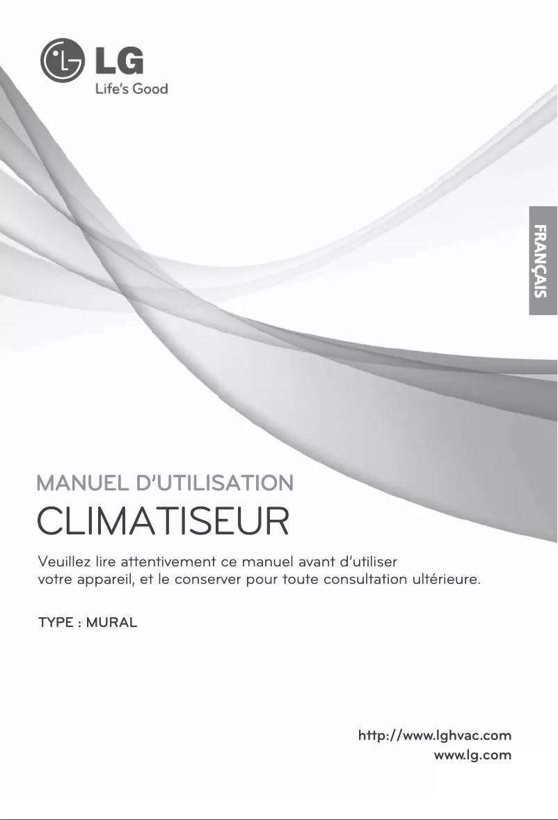 Page 1 de la notice Manuel utilisateur LG LSN121HSV