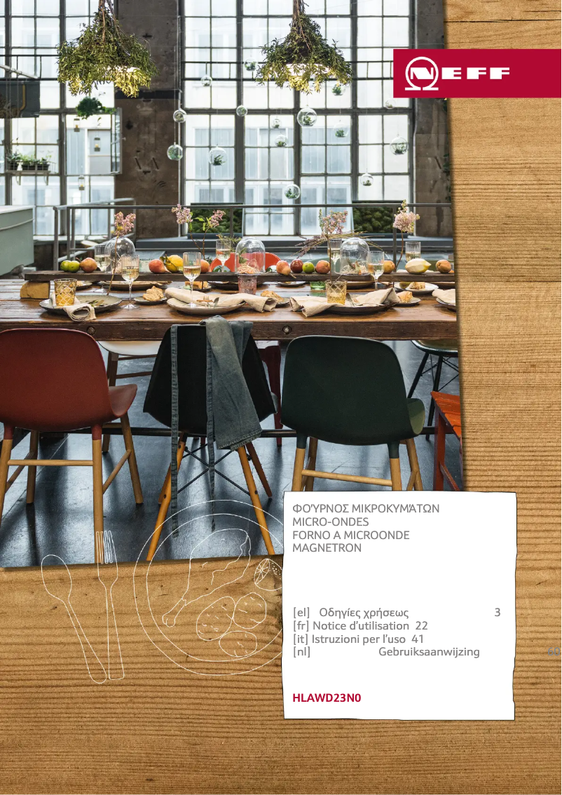 Página 1 del manual Manual de usuario Neff HLAWD23N0