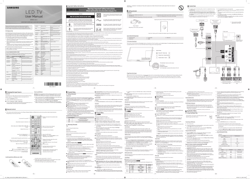 Página 1 del manual Manual de usuario Samsung UA32K4100AR