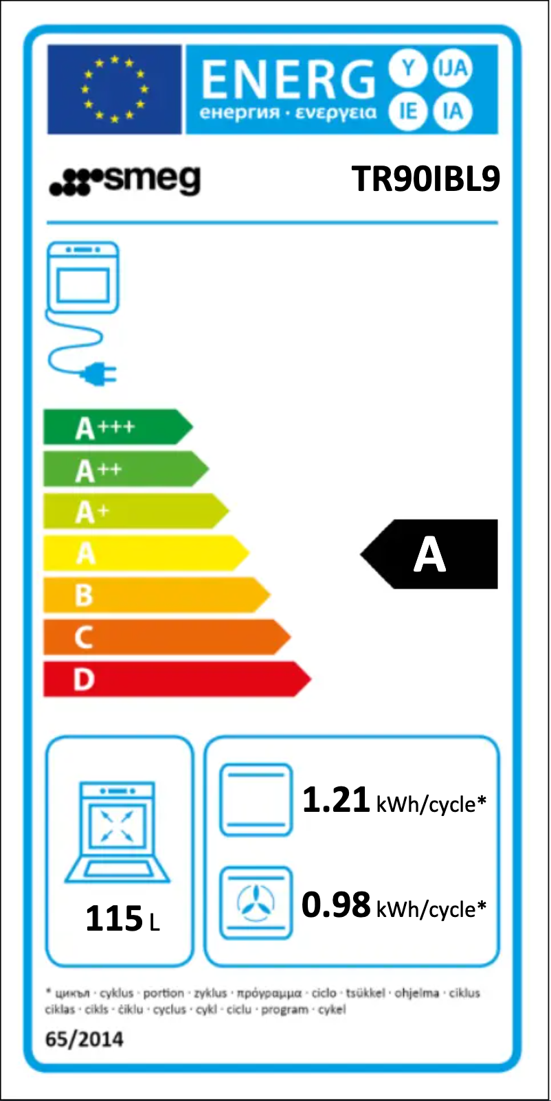 Image de la première page du manuel de l'appareil TR90IBL9