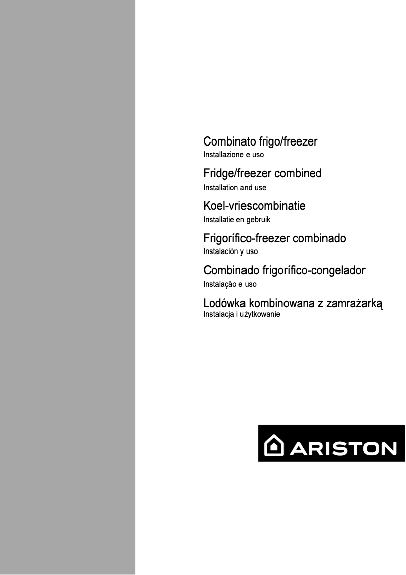 Página 1 del manual Manual de usuario Hotpoint Ariston BCZM40IX