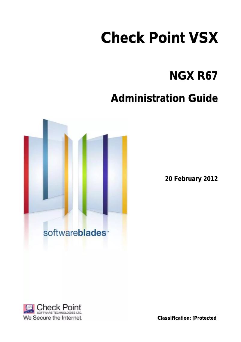 Page 1 de la notice Manuel utilisateur Check Point VSX-1 11280 VSLS