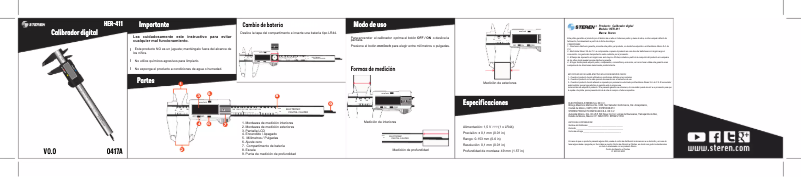 Page 1 de la notice Manuel utilisateur Steren HER-411