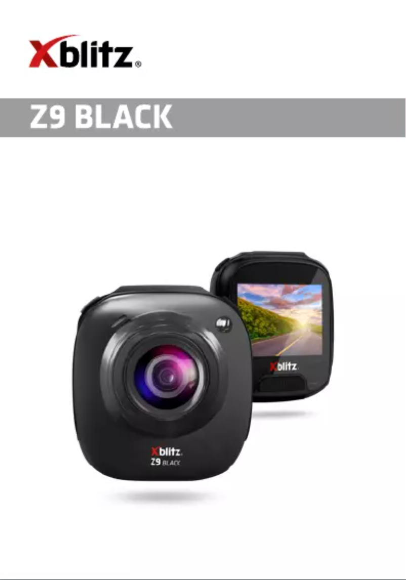 Page 1 de la notice Manuel utilisateur Xblitz Z9