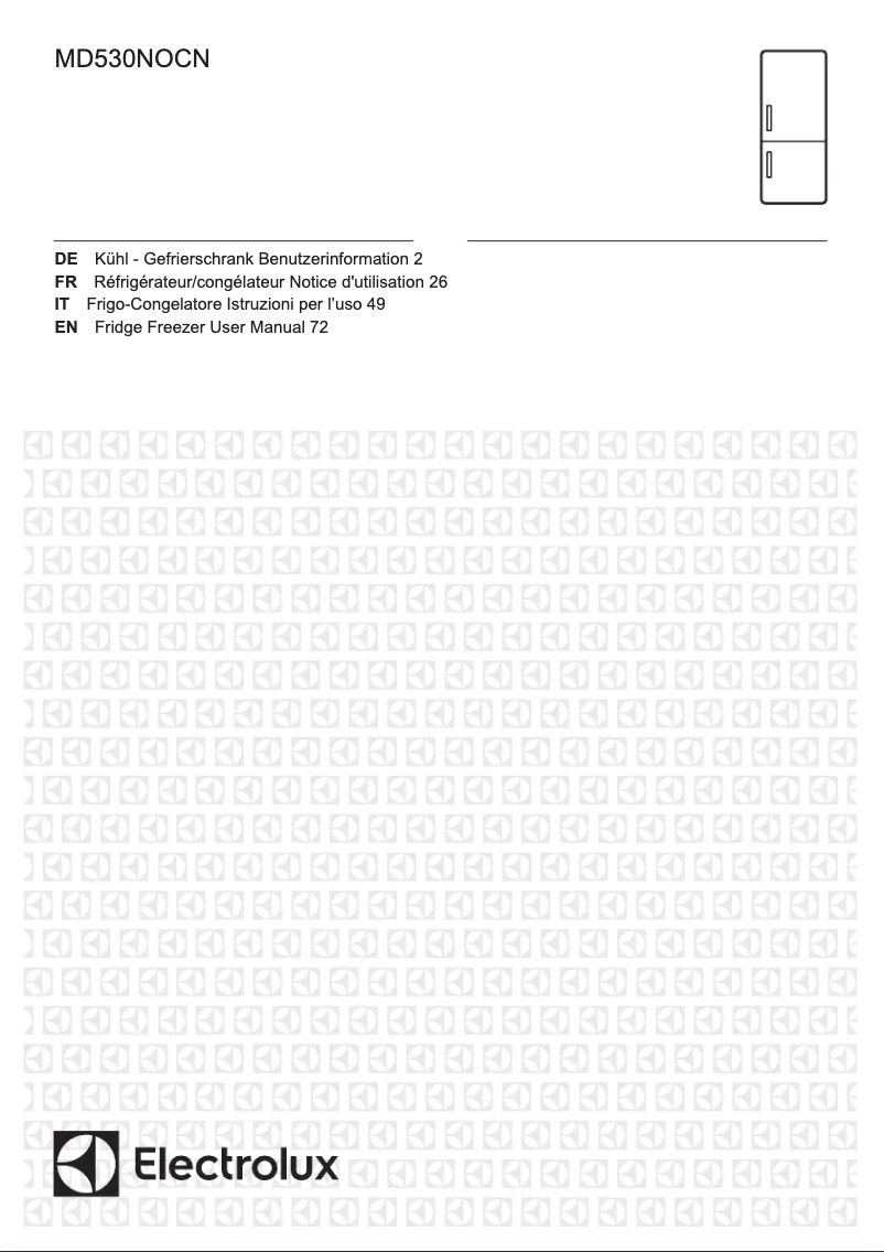 Página 1 del manual Manual de usuario Electrolux MD530NOCN
