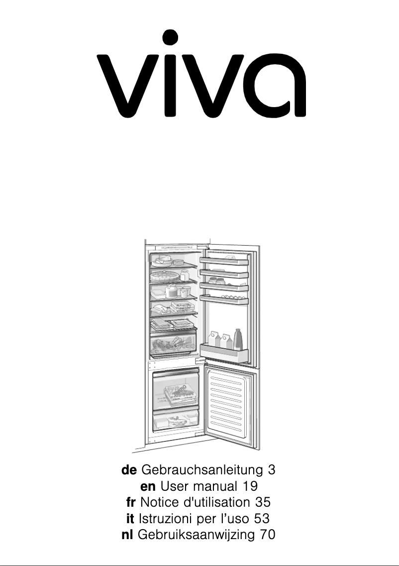 Page 1 de la notice Manuel utilisateur Viva VVIV7730