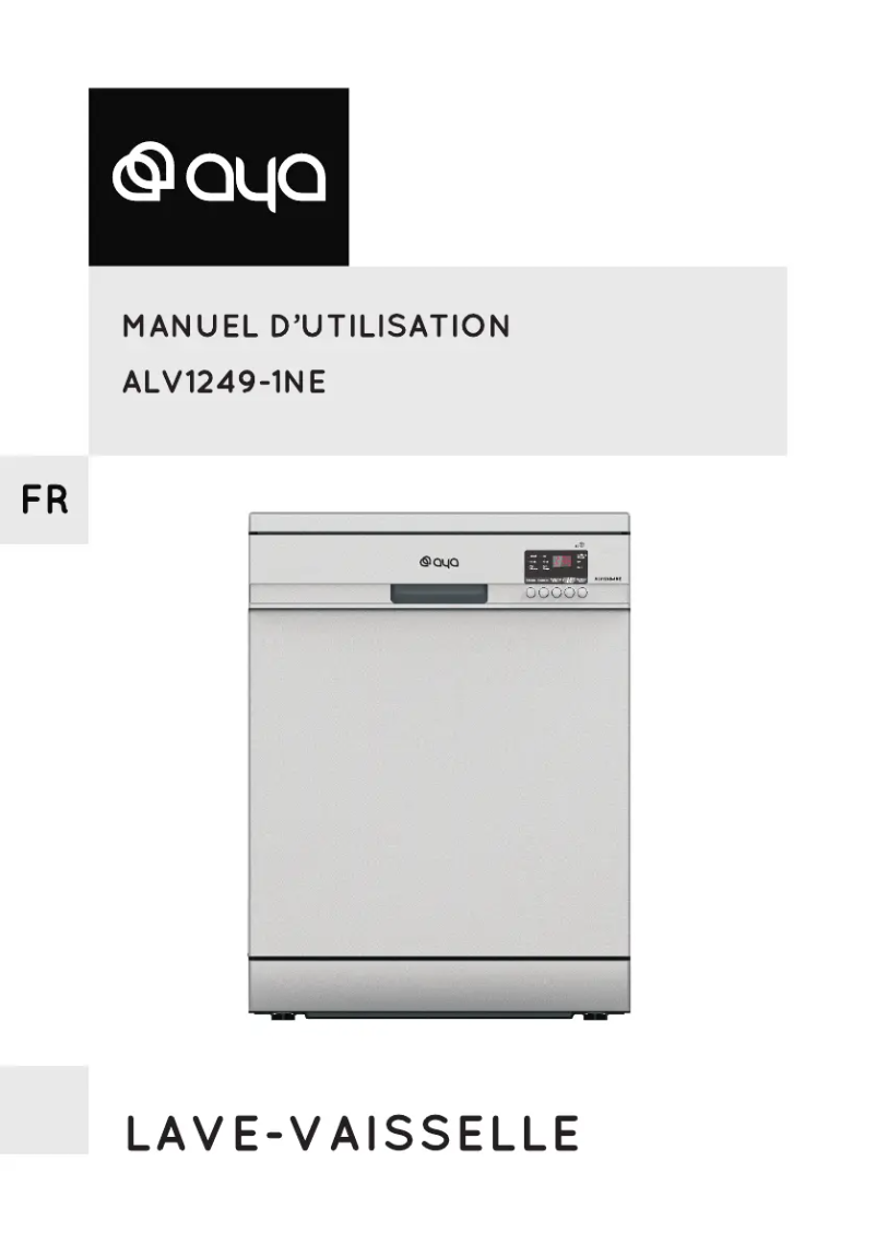 Page 1 de la notice Manuel utilisateur AYA ALV1249-1NE