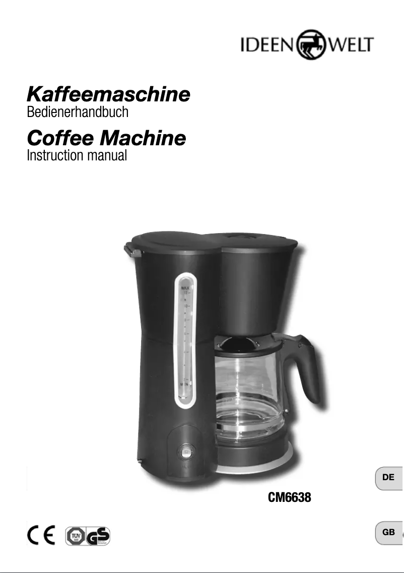 Page 1 de la notice Manuel utilisateur IdeenWelt CM6638