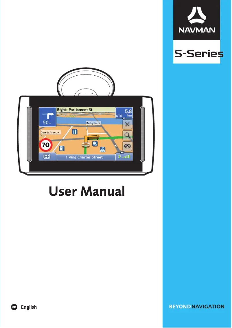 Page 1 de la notice Manuel utilisateur Navman S-Series Classic S35