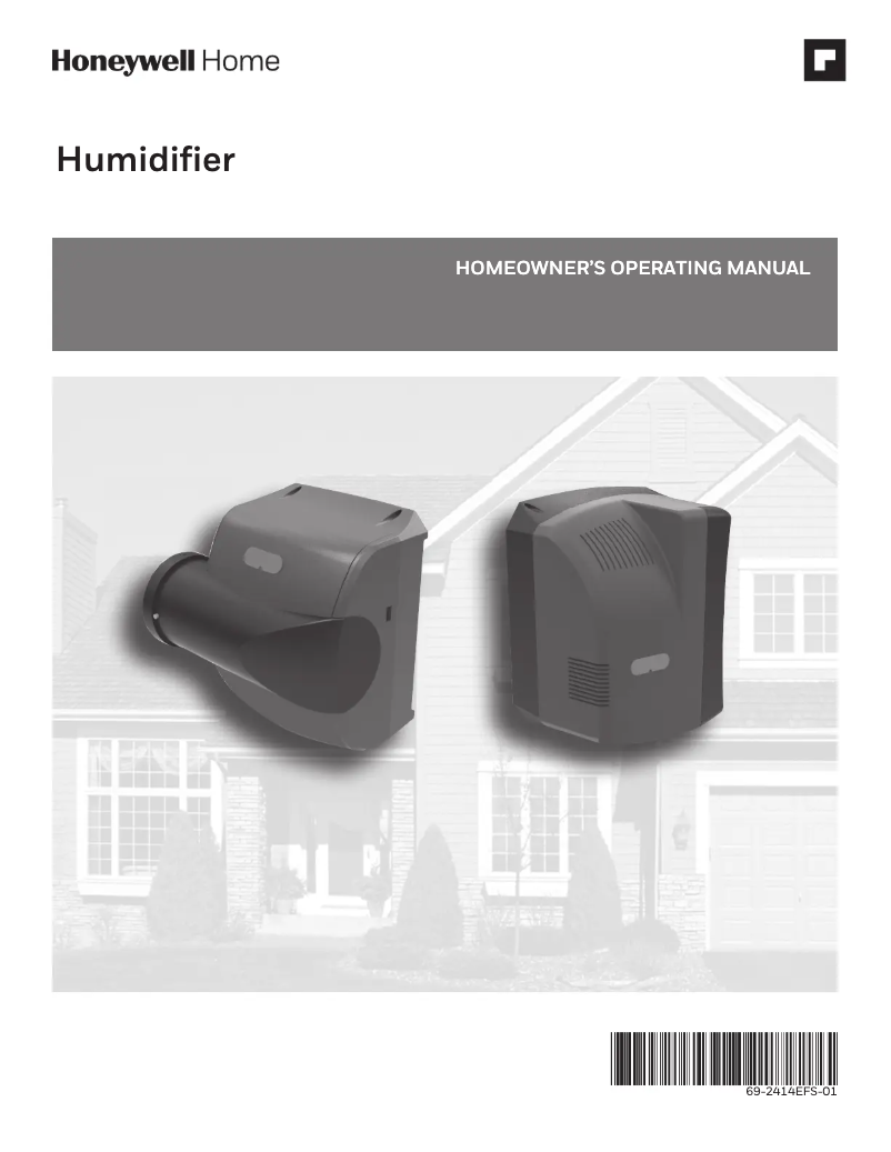 Page 1 de la notice Manuel utilisateur Honeywell HE150A1005