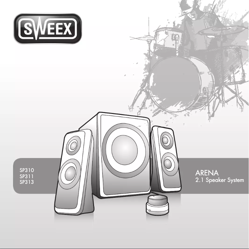 Page 1 de la notice Manuel utilisateur Sweex SP311