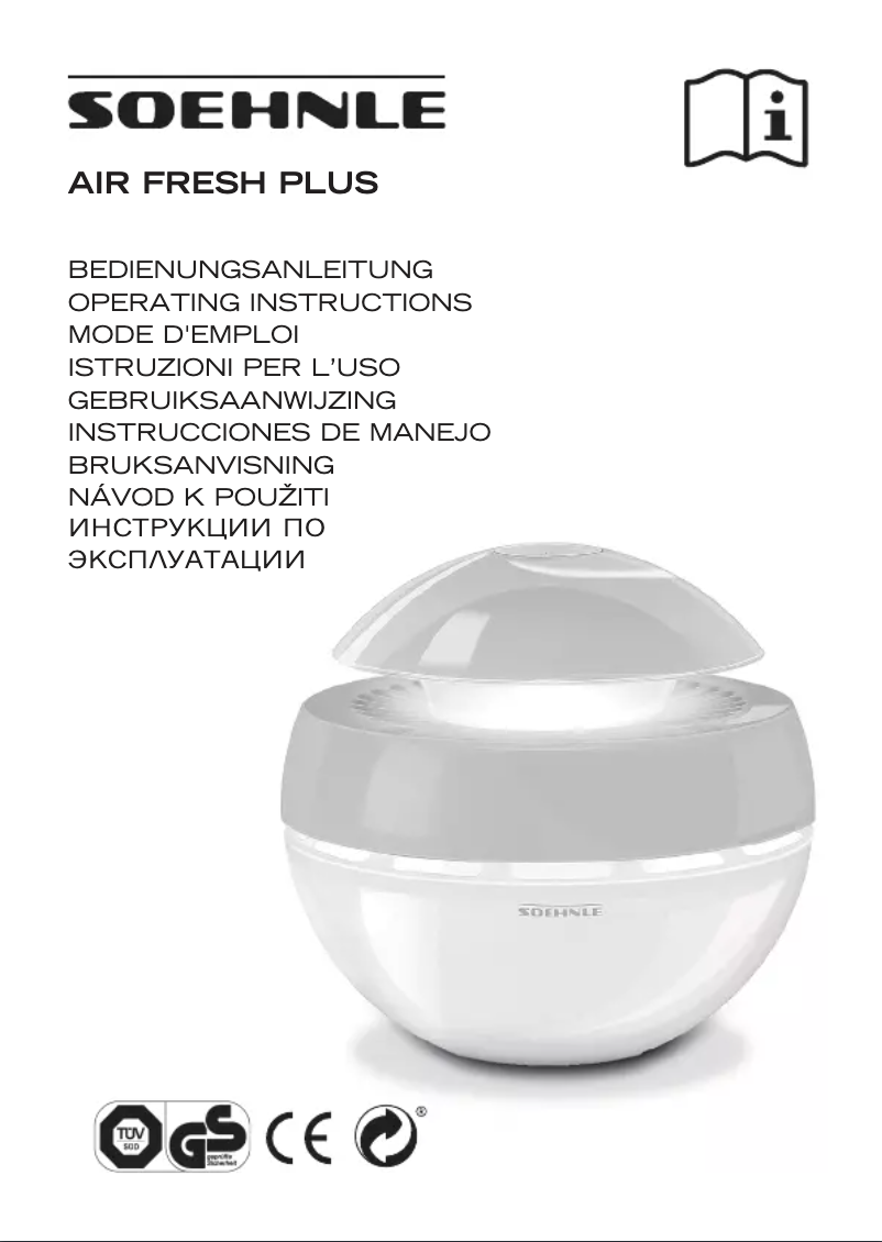 Page 1 de la notice Manuel utilisateur Soehnle 68039 6