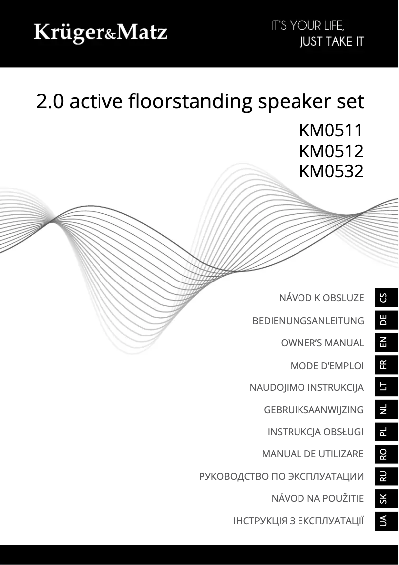 Page 1 de la notice Manuel utilisateur Krüger&Matz Passion KM0512