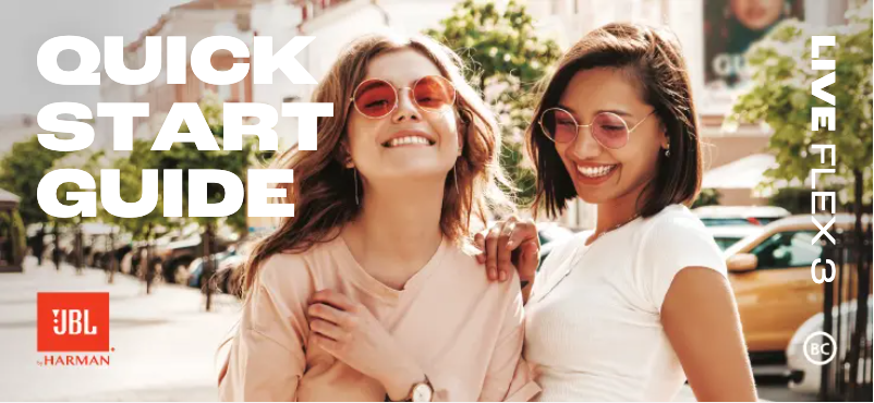 Page 1 of the manual User Manual JBL Live Flex 3