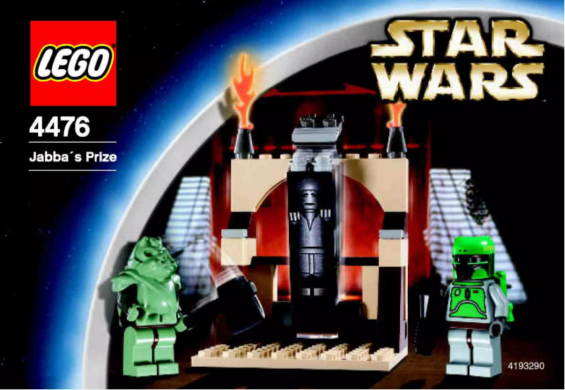 Image de la première page du manuel de l'appareil Star Wars 4476