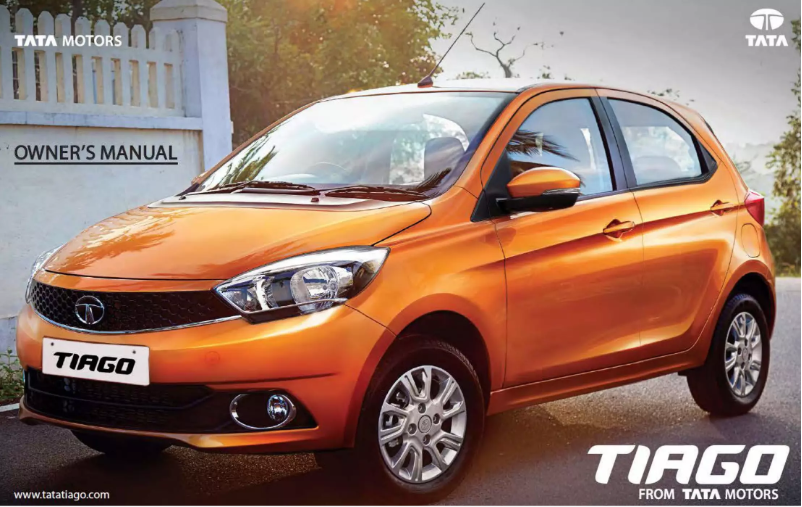 Page 1 de la notice Manuel utilisateur Tata Tiago (2016)