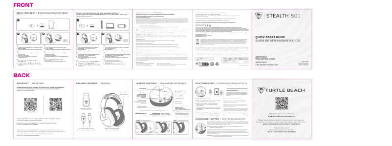 Page 1 de la notice Manuel utilisateur Roccat Stealth 500