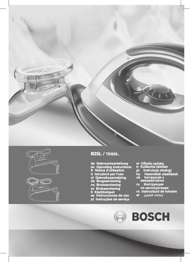 Page 1 of the manual User Manual Bosch TDS2510