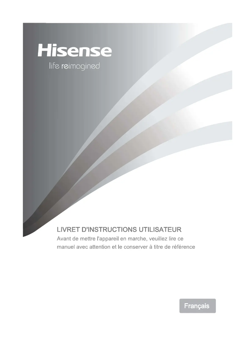 Page 1 de la notice Manuel utilisateur Hisense FSN535KFI