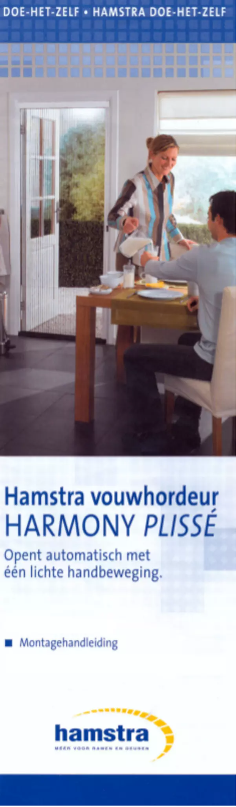 Page 1 de la notice Manuel utilisateur Hamstra Harmony