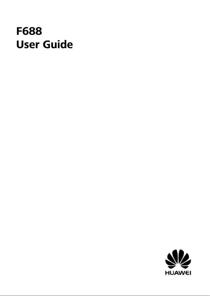 Imagen de la primera página del manual del dispositivo F688