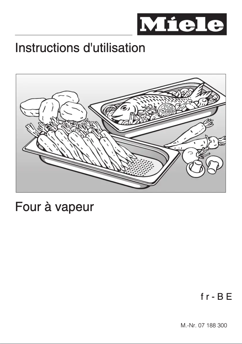 Página 1 del manual Manual de usuario Miele DG 5080