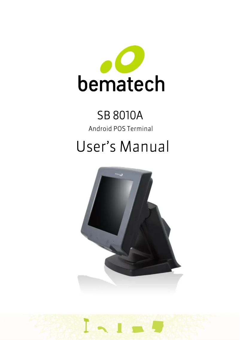 Page 1 de la notice Manuel utilisateur Bematech SB8010A