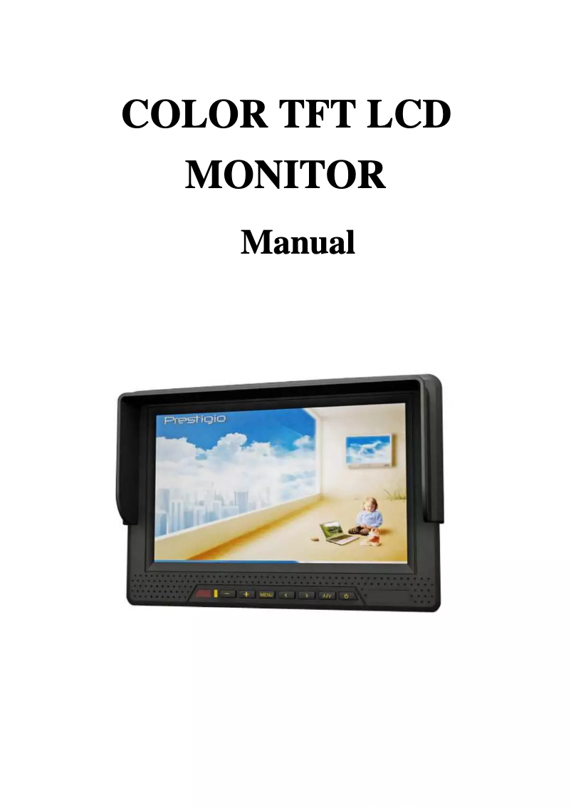 Page 1 de la notice Manuel utilisateur Lilliput 668