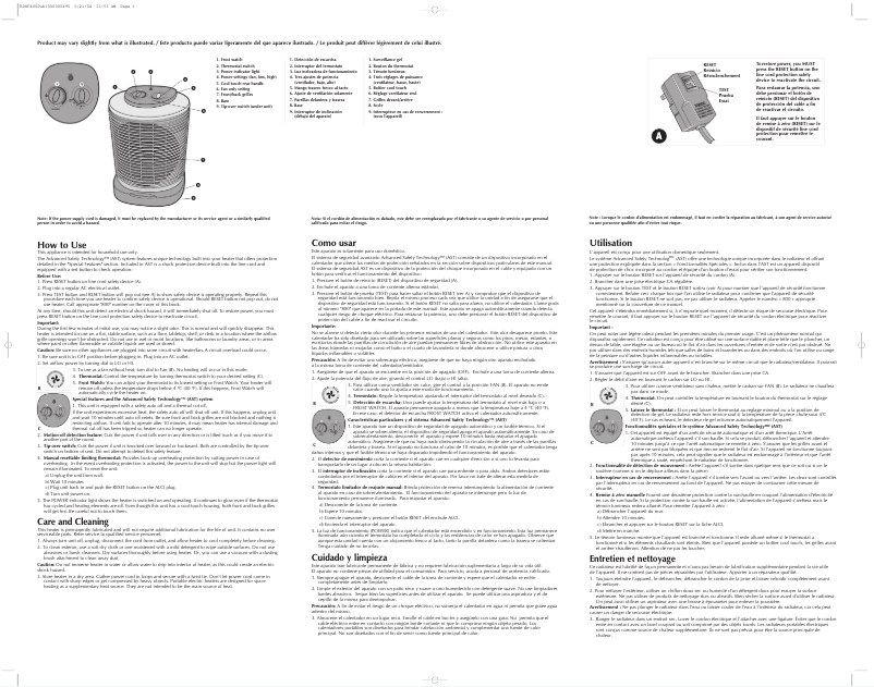 Page 1 de la notice Manuel utilisateur Black & Decker BDHF400