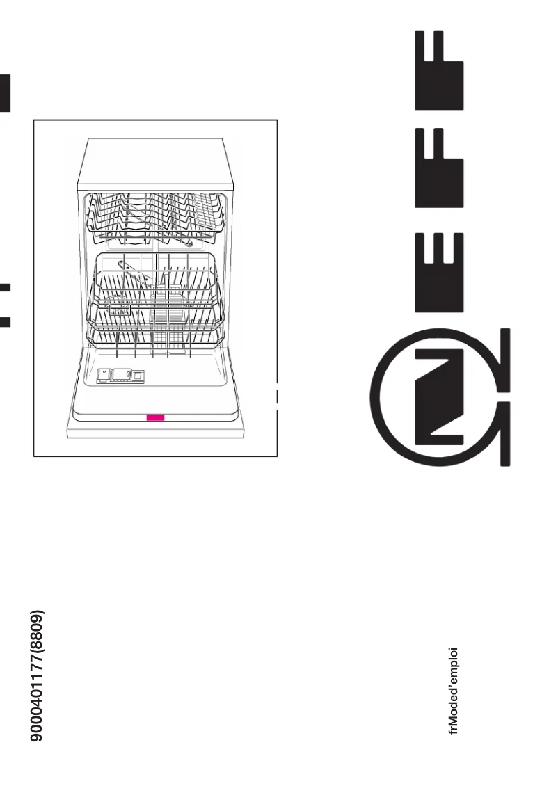 Page 1 de la notice Manuel utilisateur Neff S55M45X8EU