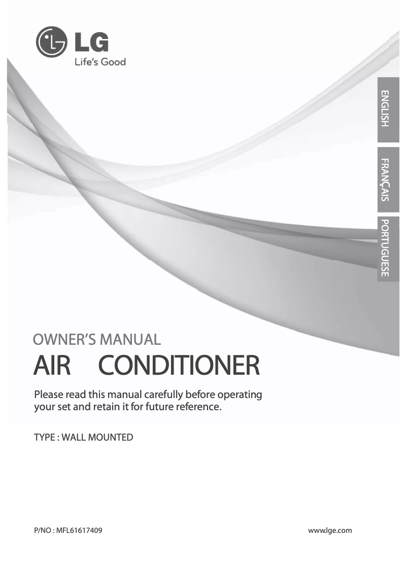 Page 1 de la notice Manuel utilisateur LG HSNC186C5M4