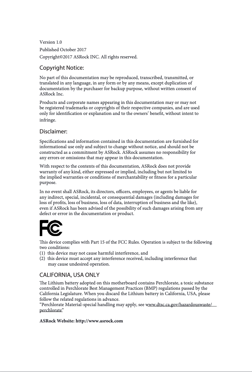 Página 1 del manual Manual de usuario Asrock J4005B-ITX