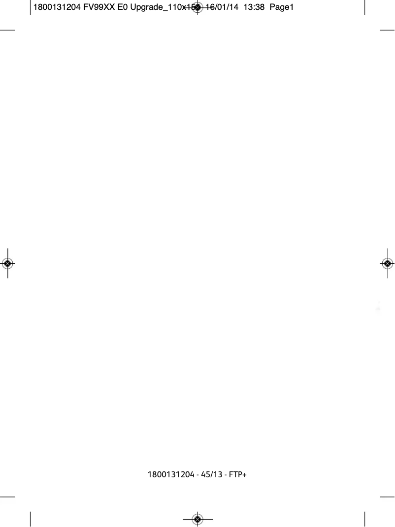 Page 1 de la notice Manuel utilisateur Tefal Freemove 60