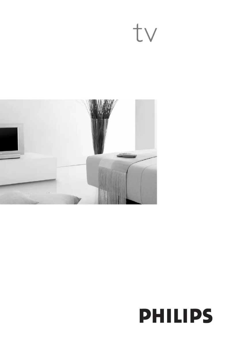 Page 1 de la notice Manuel utilisateur Philips 32PW6518
