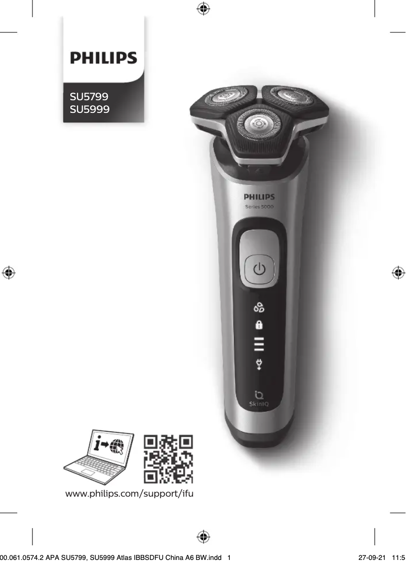 Página 1 del manual Manual de usuario Philips Series 5000 SU5799