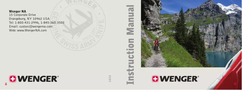 Page 1 de la notice Manuel utilisateur Wenger SwissGear Alpine 70485