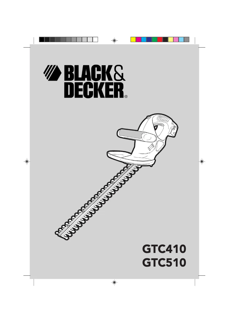 Página 1 del manual Manual de usuario Black & Decker GTC510