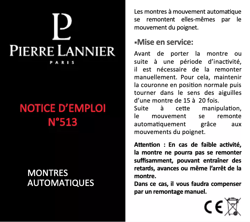 Image de la première page du manuel de l'appareil Automatic 310C433