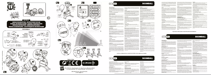 Page 1 of the manual User Manual IMC Toys Boom Ball