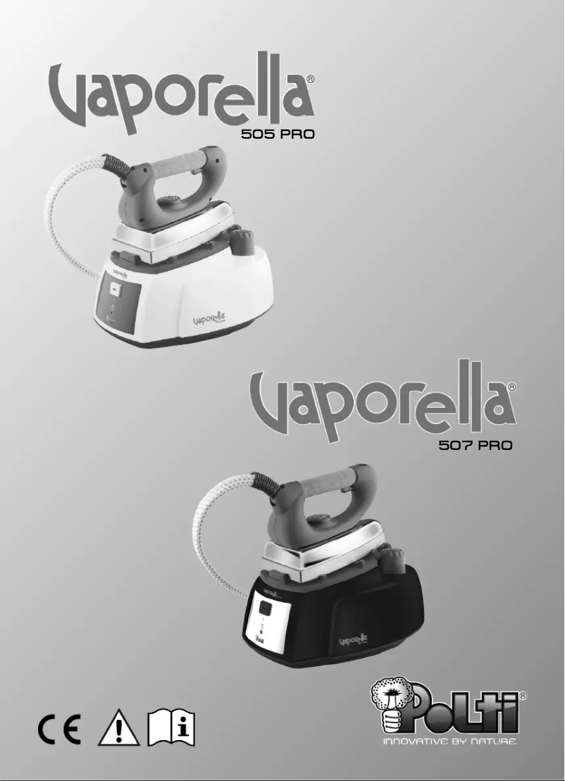 Page 1 de la notice Manuel utilisateur Polti 507 Pro