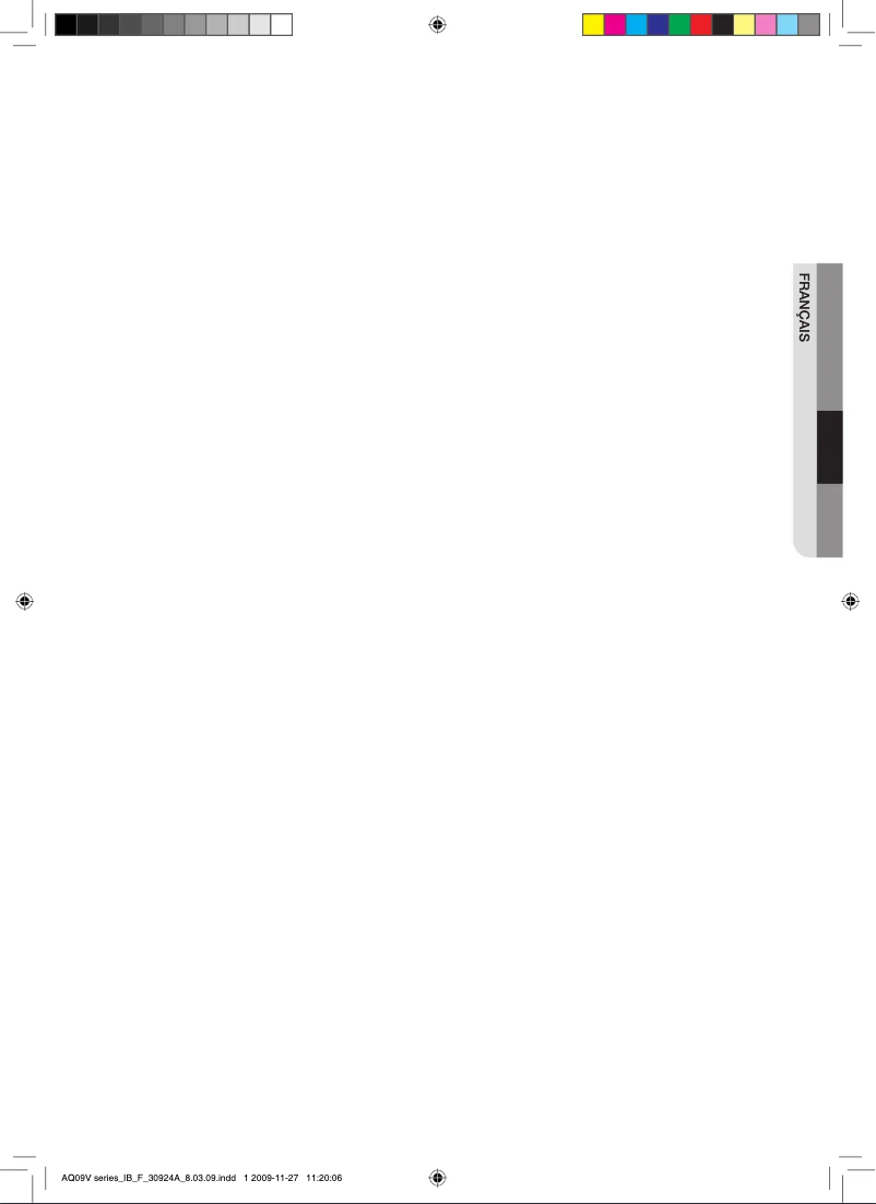 Página 1 del manual Manual de usuario Samsung AQ18VBEX