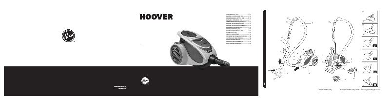 Página 1 del manual Manual de usuario Hoover XARION 25
