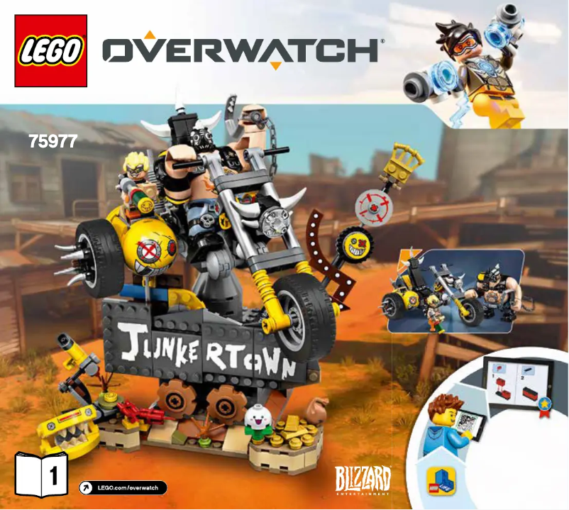 Page 1 of the manual User Manual Lego Overwatch 75977