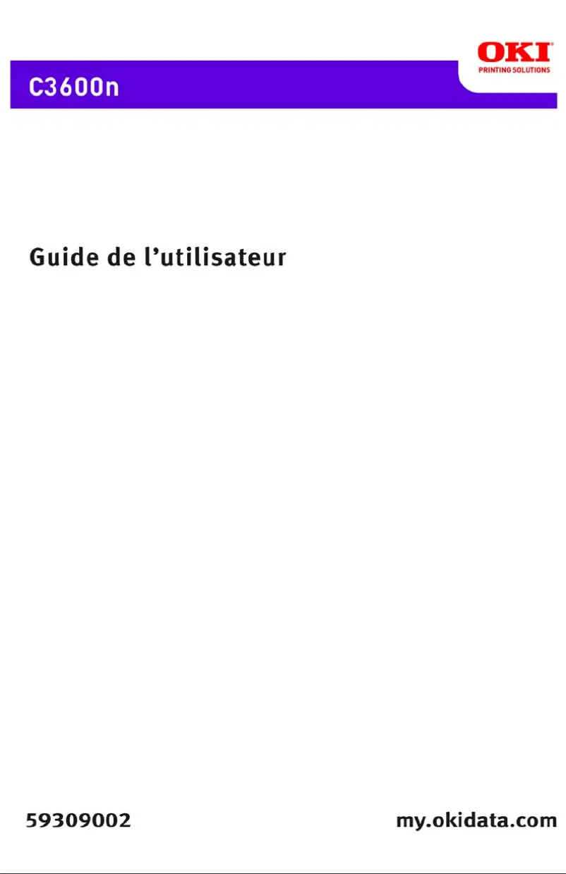 Página 1 del manual Manual de usuario OKI C3600