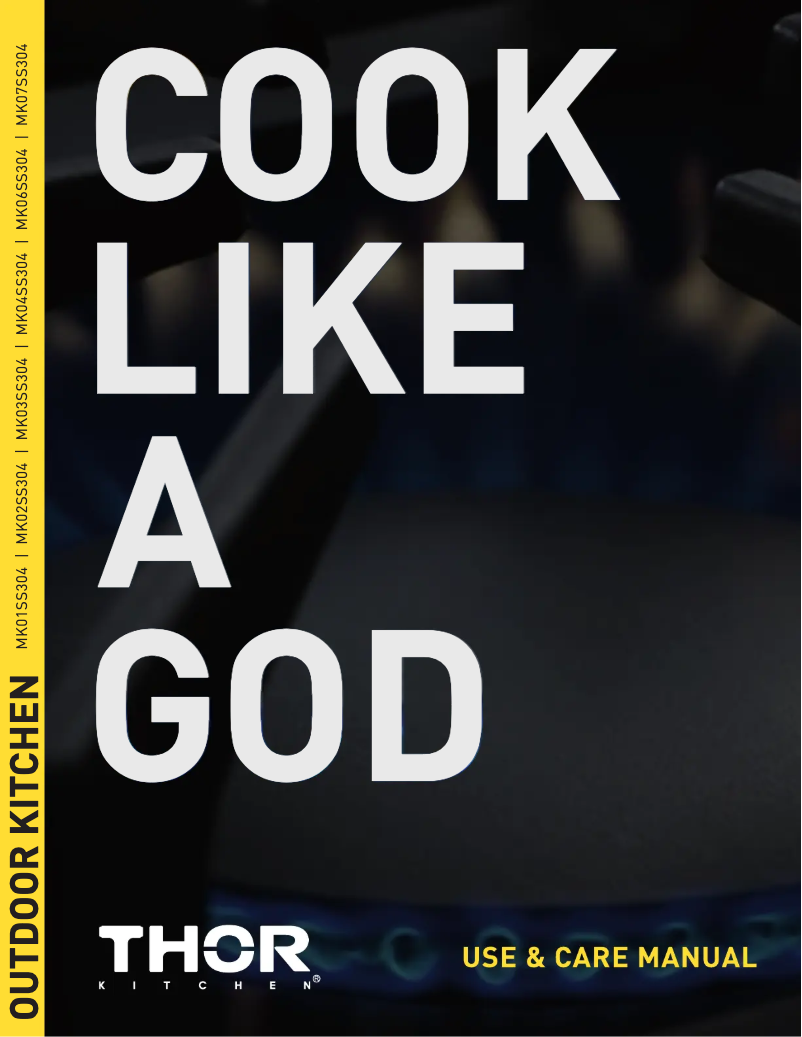 Página 1 del manual Manual de usuario Thor MK01SS304