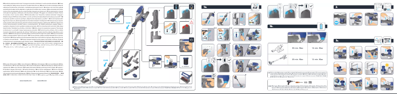 Page 1 de la notice Manuel utilisateur Rowenta Air Force 360 RH9057WO