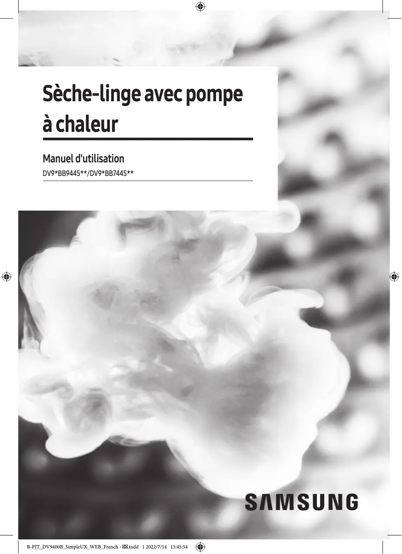 Página 1 del manual Manual de usuario Samsung DV90BB9445GH