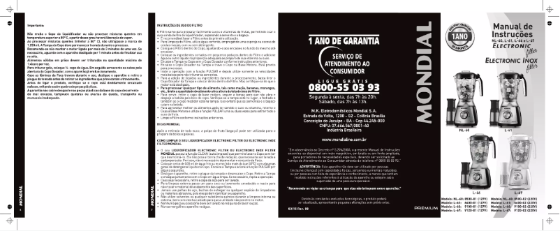 Página 1 del manual Manual de usuario Mondial Electronic L-61